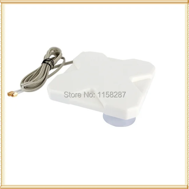 

4G LTE Antenna Booster Signal Amplifier 2x CRC9 Connector External antenna with 2m Cable For HUAWEI E3372 lte Modem