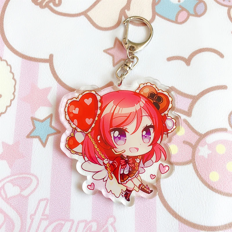 Брелок для ключей с рисунком героев аниме LoveLive Love Live koдрайверы Minami Nico сонный GirlSupr