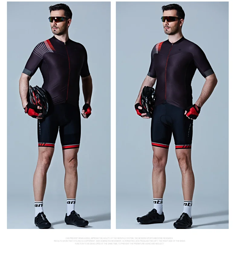 Santic 8 стиль мужской короткий рукав Велоспорт Джерси лето дышащий MTB дорожный велосипед Топ быстросохнущая Pro Спорт на открытом воздухе Футболка с рисунком "Верховая езда"