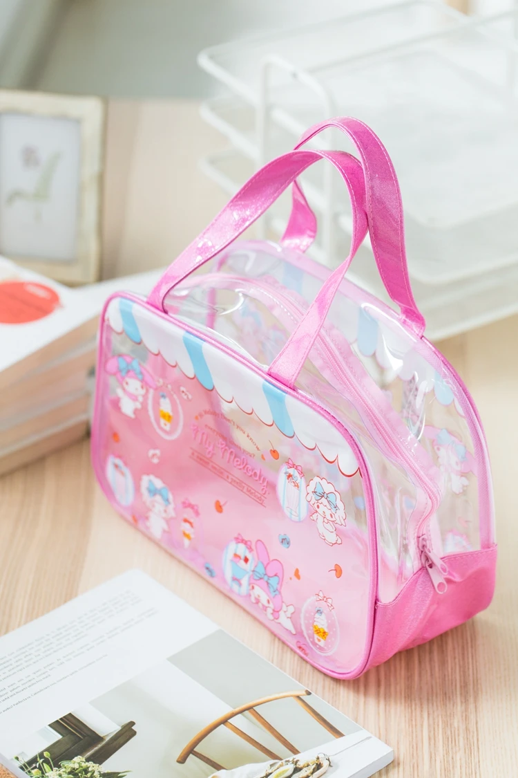 Супер милая моя мелодия путешествия женская косметичка Макияж сумка для девочки