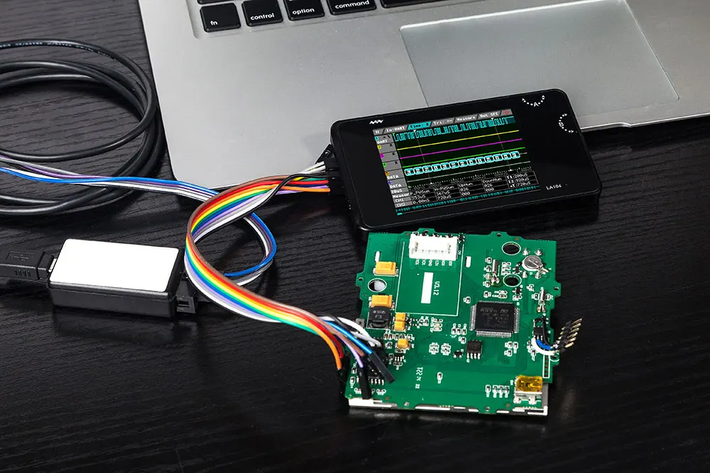 Мини DSO lcd 2," экран цифровой 4ch USB логический анализатор осциллограф 100 м Частота дискретизации памяти 8 м режим SPI, iec, PWM
