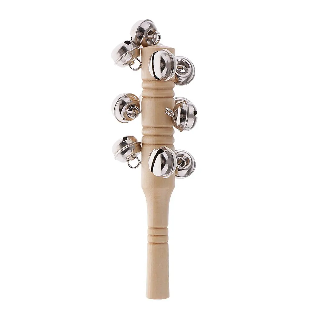 28pcs Percussion Musical Instrument Maracas Hand Bell Drum Early Learning Educational Toys Gift for Children Toddler Kids