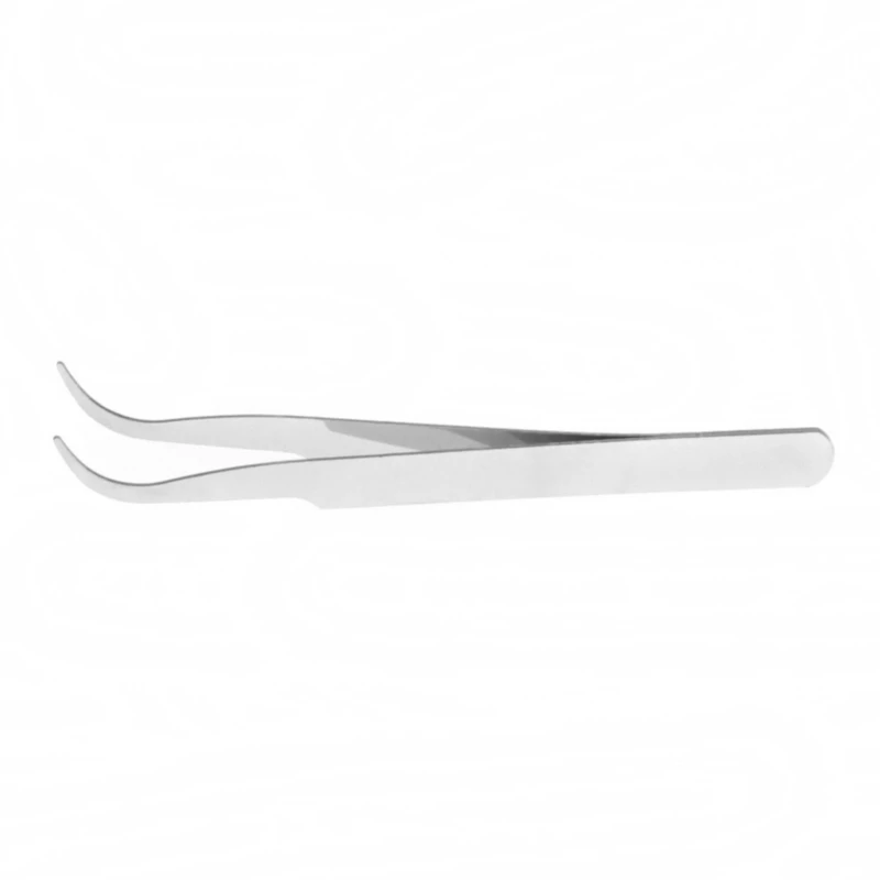 2 шт./лот Нержавеющая сталь пинцет изогнутый прямые ресницы Пинцет для ресниц