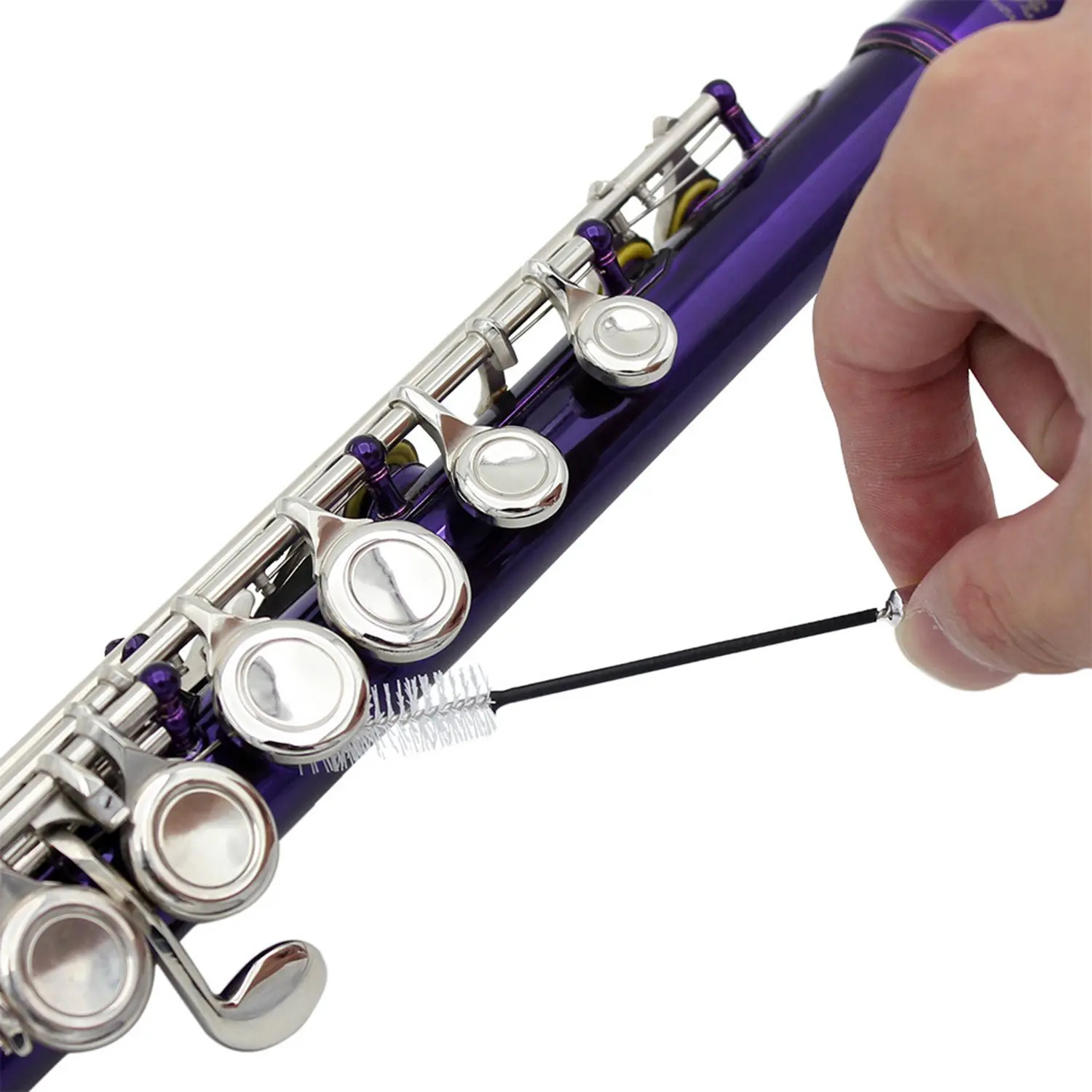 Салфетка для чистки звукового отверстия щетка саксофона флейта кларнет части и