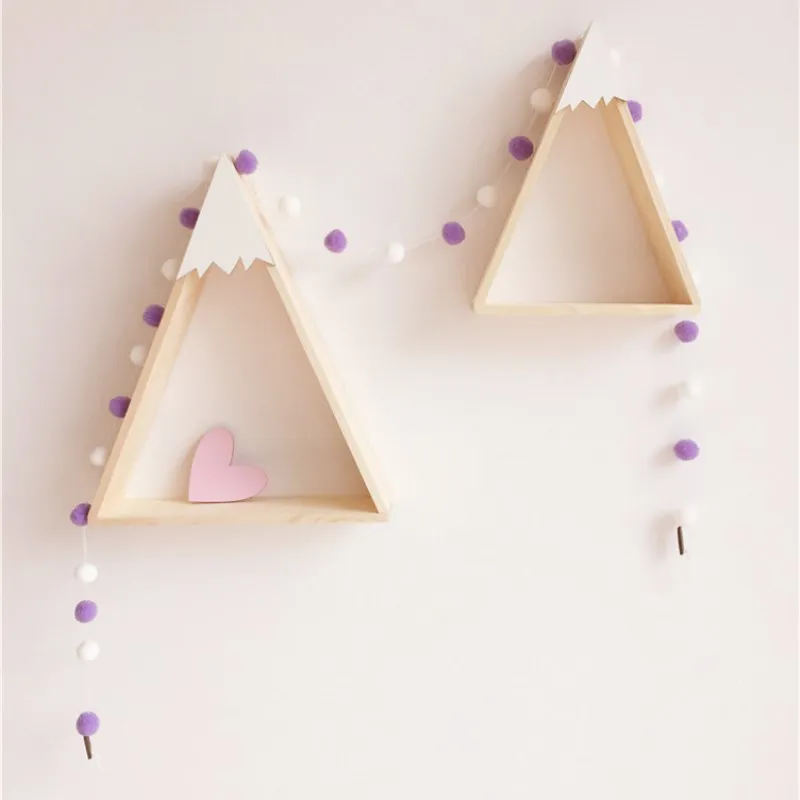 2 м шерстяные войлочные шары ручной работы для украшения детской комнаты