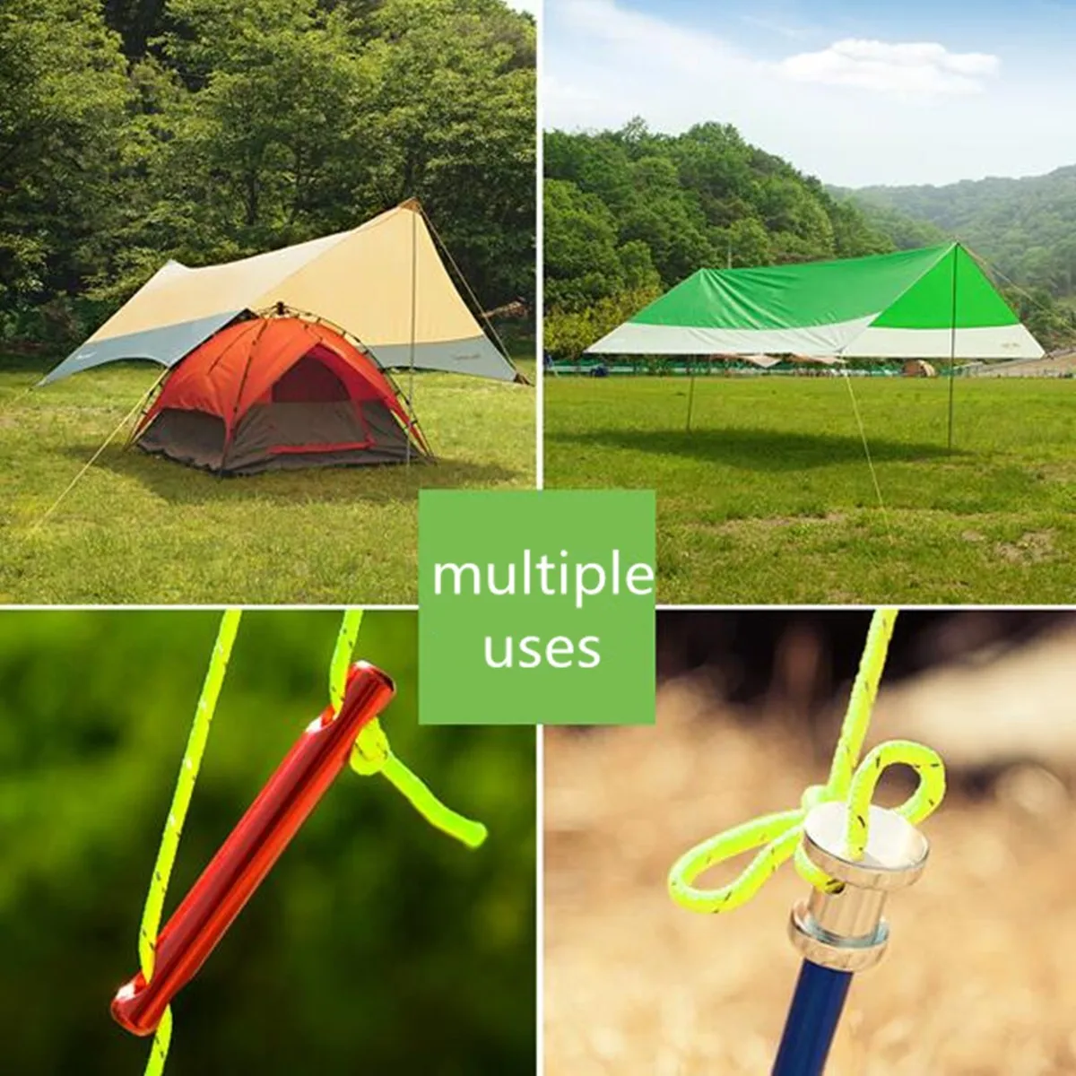 Waterproof Rectangle Awning Sun shading net Sun Shade Sail Outdoor Sun Shelter Picnic Camping Mat Pad Beach Tent Tarp