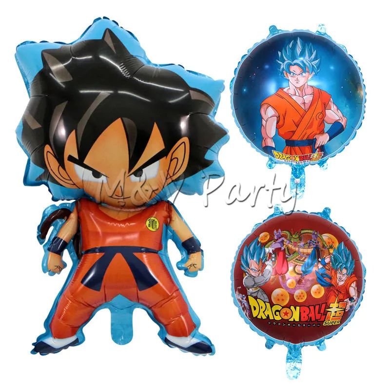Тема Dragon Ball одноразовая посуда вечерние украшения бумажные тарелки стаканчики подгузники день рождения, детский душ Посуда украшения