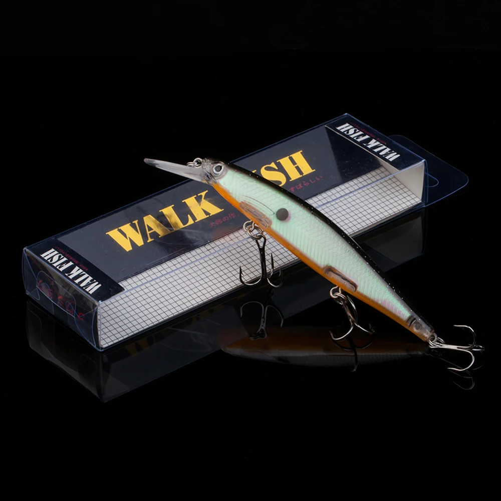 WALK FISH 1 шт. Лидер продаж приманка в виде гольяна из модала 125 мм 12 7 г жесткая