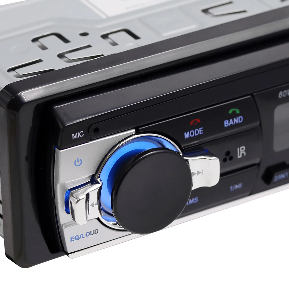 Новинка, автомобильный стерео MP3-плеер, 12 В, автомобильный аудио, fm-радио, USB/SD/MMC/пульт дистанционного управления/Слот для карт, с USB портом
