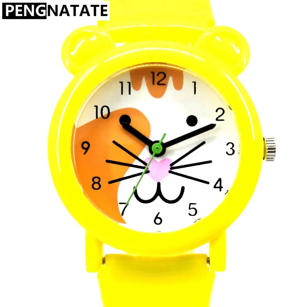 Уиллис модный бренд детей часы Аниме Водонепроницаемый силиконовый ремешок