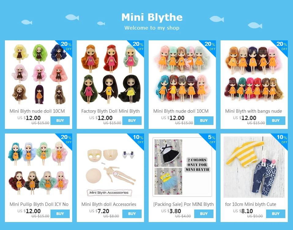 Мини-кукла Blyth с челкой, Обнаженная, 10 см, разные цвета волос, случайное платье, глаза, нормальное тело, сделай сам, модные игрушки