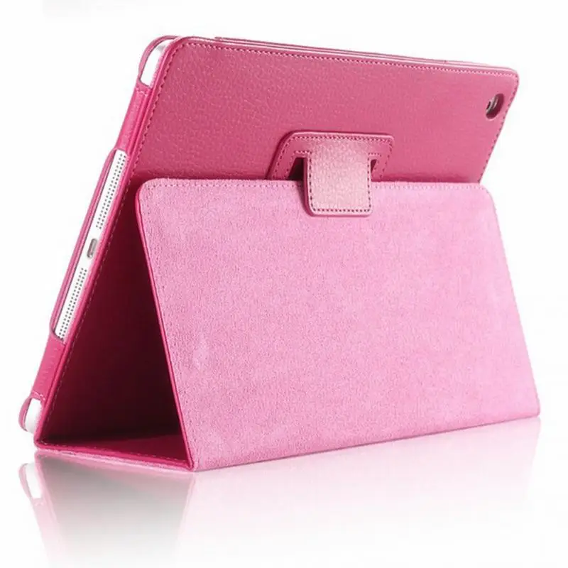 Rose Чехол для iPad mini 1 mini 2 mini 3 чехол смарт-подставка флип A1432 A1454 противоударный чехол для iPad mini 1 2 3 смарт-чехол - Цвет: Rose