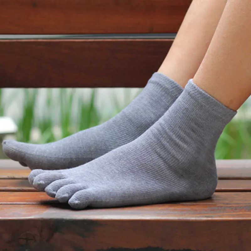 5 пар/партия оптовая продажа 2018 модные мужские носки с пятью пальцами раздельные