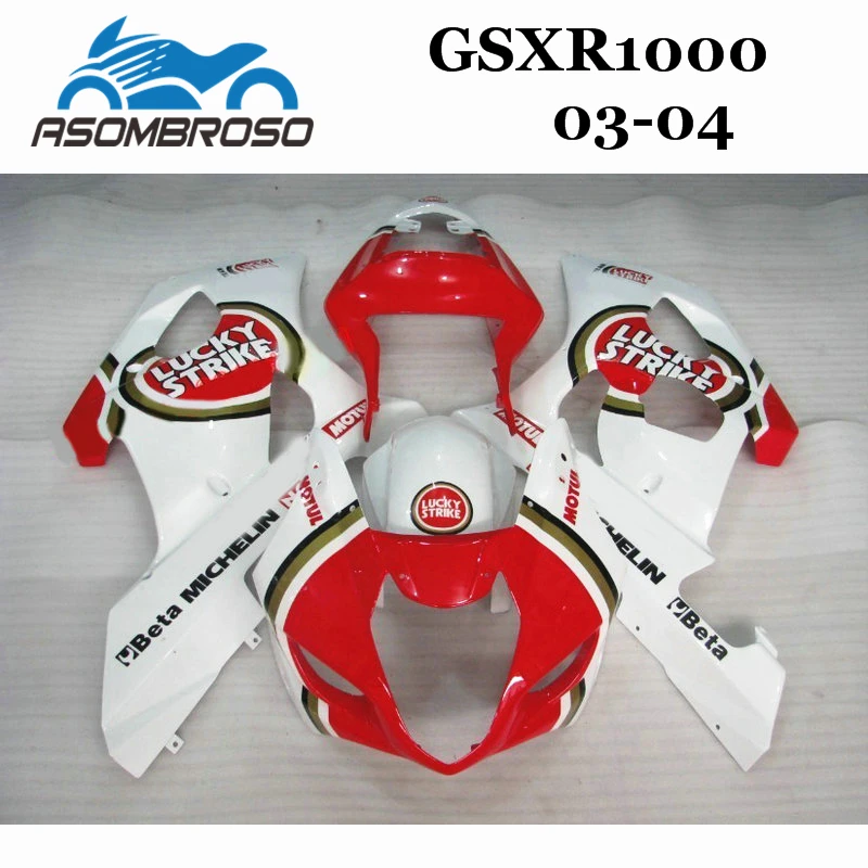 Бесплатный подарок комплект обтекателей для мотоцикла Suzuki 2003 2004 GSXR 1000 03 04 GSXR1000 K3 K4