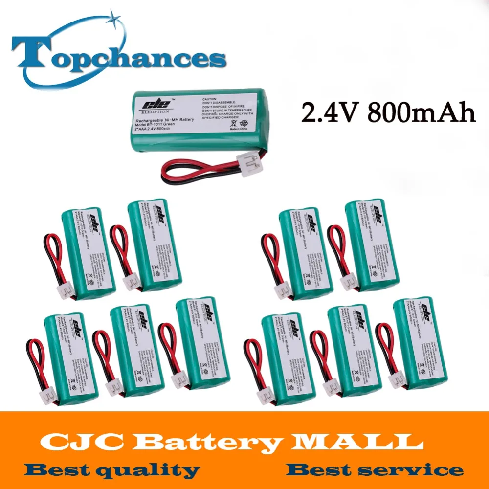 Высокое качество 2 4 V 800mAh Ni-MH Аккумуляторный Аккумулятор для Uniden BT-1011 BT-1018 BT1011 BT1018