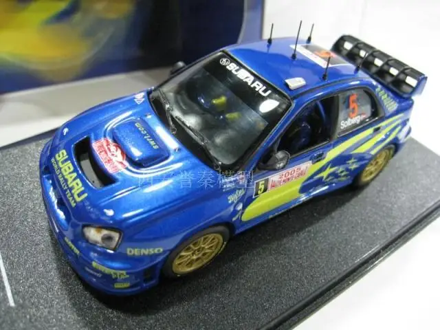 I XO 1:43 Su baru impreza WRC#5 2005 литая модель автомобиля металлические игрушки подарок на день рождения для детей