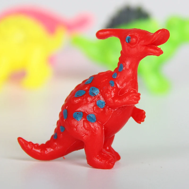 10 шт./компл. Лидер продаж милые развивающие фигурки Животные динозавров забавные
