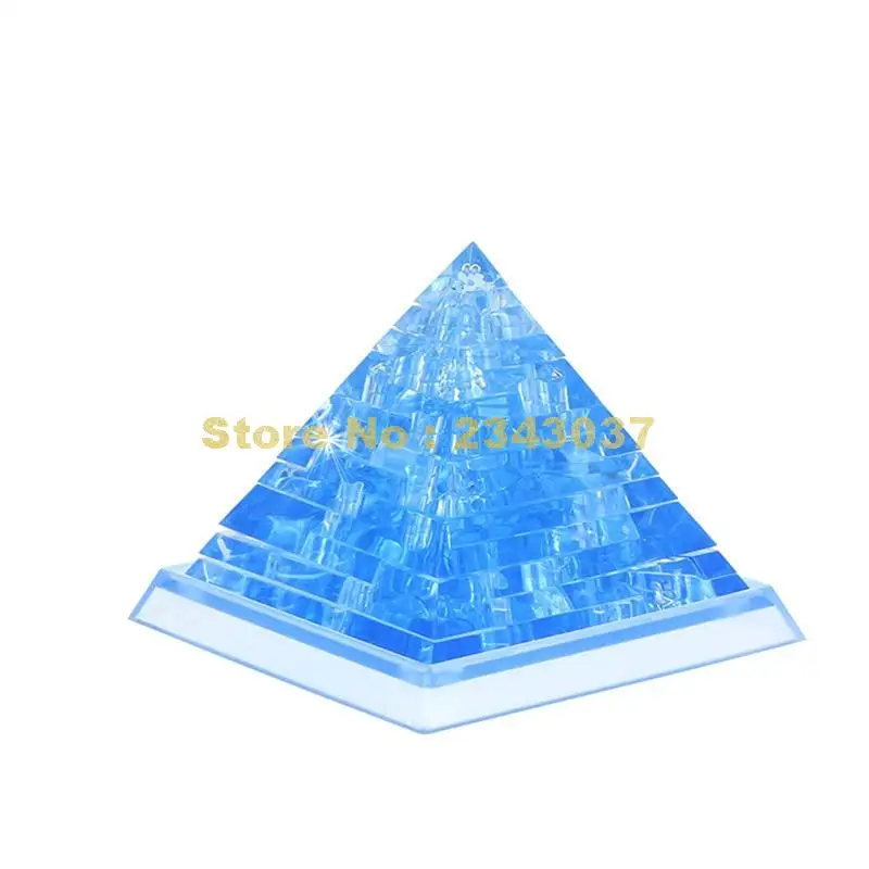 3d головоломка в виде пирамиды из Египта Детский пазл сделай сам Обучающие