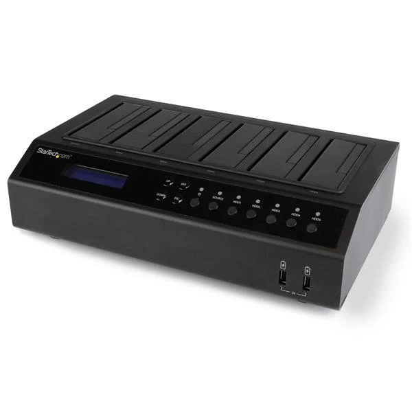 StarTech.com USB 3 0/eSATA 6 Бей жесткий диск Дубликатор док 1:5 HDD/SSD Cloner и ластик 6000 ГБ 2 5 &quot