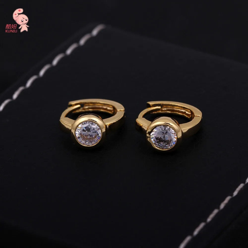 Новые модные серьги кольца в стиле принцессы Женские аксессуары KUNIU ER0031|fashion hoop