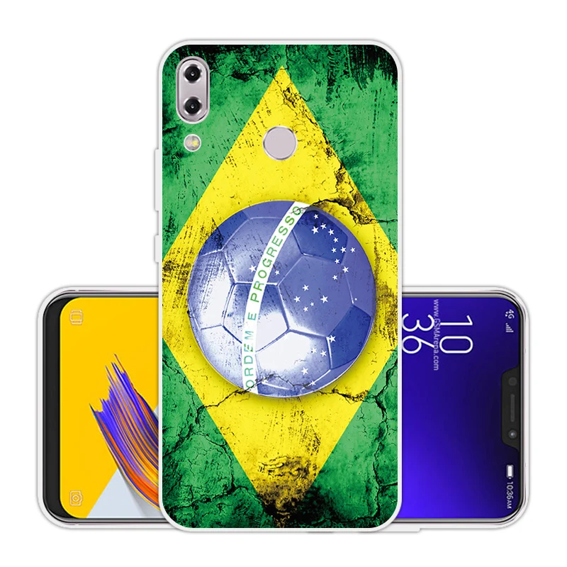 Прозрачный ТПУ чехол для Asus Zenfone 5z ZS620KL с пейзажем 5 ZE620KL Ультратонкий силиконовый |