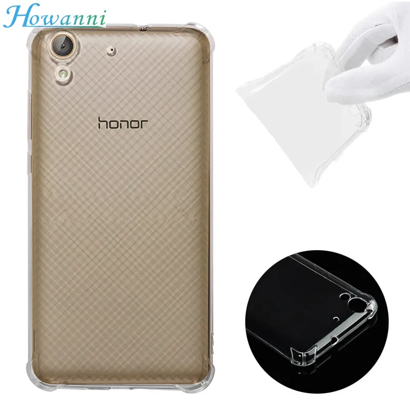 Мягкий прозрачный чехол для huawei Y6 II силиконовый 5 &quot задняя крышка Y6ii Honor Holly 3