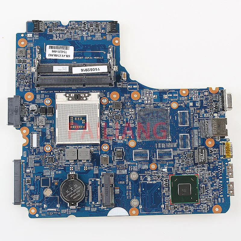 

Материнская плата для ноутбука HP Probook 440 450 G1, материнская плата для ПК 724331-001 12238-1, 48. 4yz34. 011, полностью тестированная DDR3