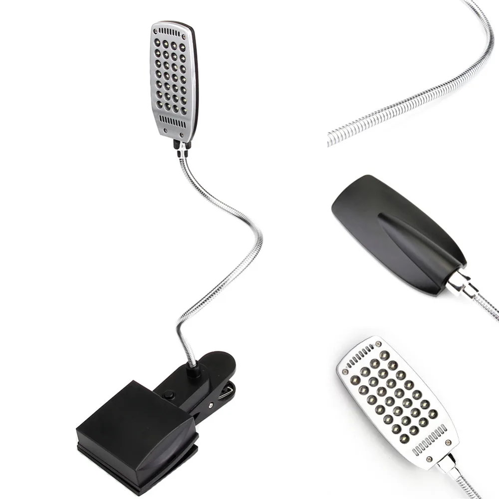 Профессиональная Гибкая Настольная лампа с USB аккумулятором 28 светодиодных ламп