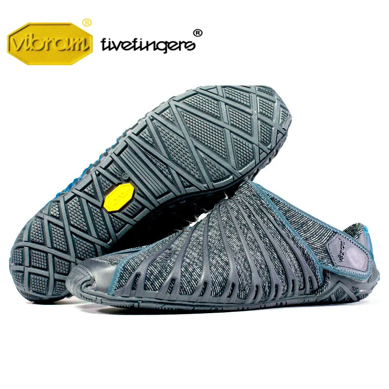 18MAD08 Vibram FUROSHIKI стрейч ткань для мужчин обёрточная обувь прогулочная Спортивная супер светильник пять пальцев бег портативный складной кроссовки - Цвет: 18MAD08