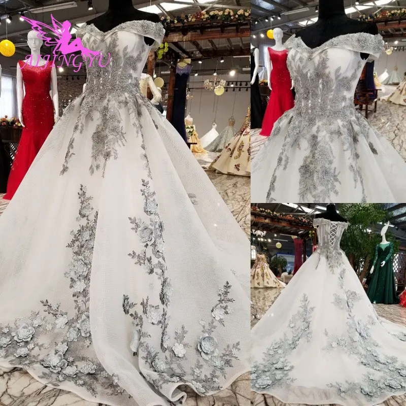 

AIJINGYU Contemporary Wedding Dresses Casual Gowns Sleeves Wedding-Dress Drees Gown United Kingdom Top Wedding Dress