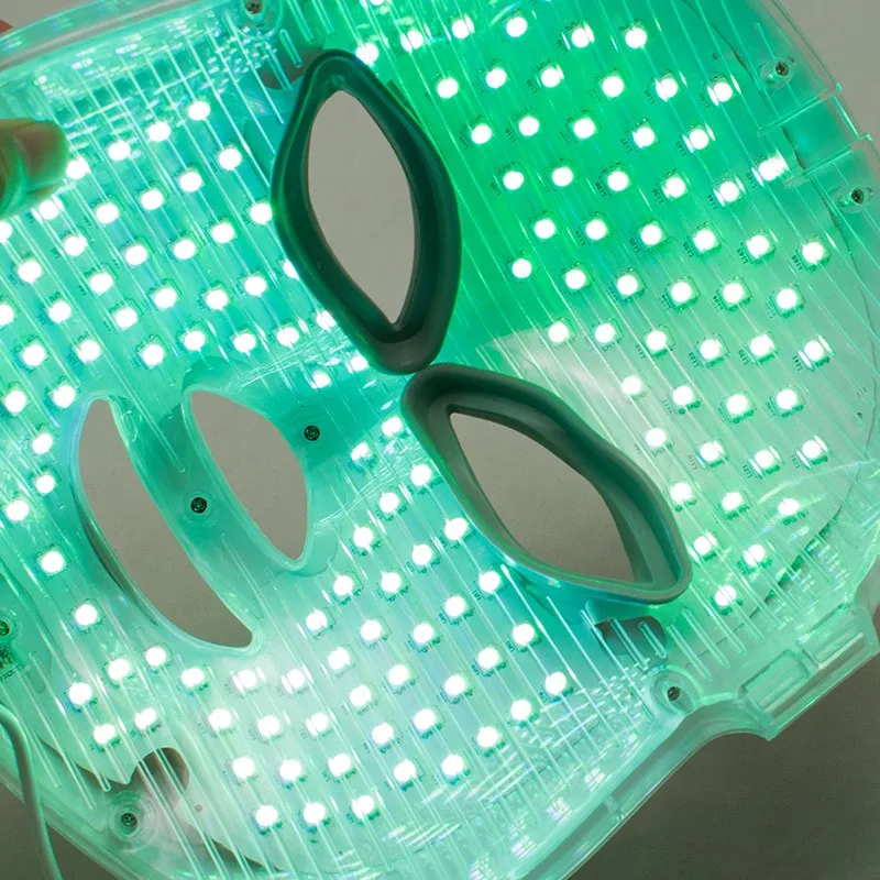 Новая европейская 7 цветов PDT Photon светодиодный маска для лица Омоложение кожи