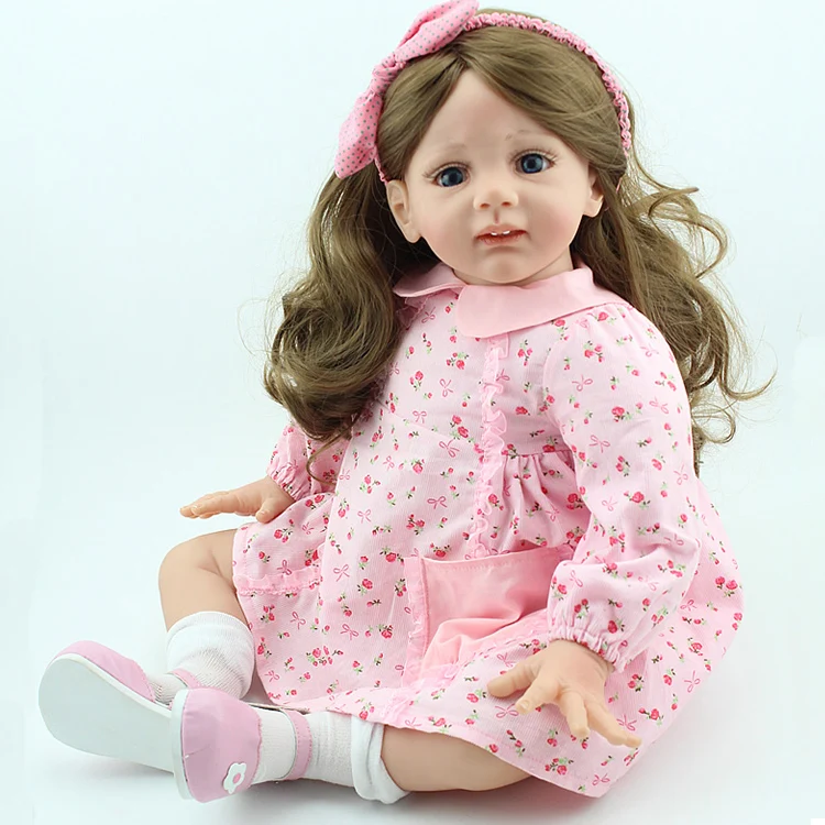 Силиконовые куклы Reborn Baby Princess 60 см для малышей, виниловая модель куклы Reborn, рождественские подарки, хлопковая Интерактивная кукла-Пупс Brinquedos