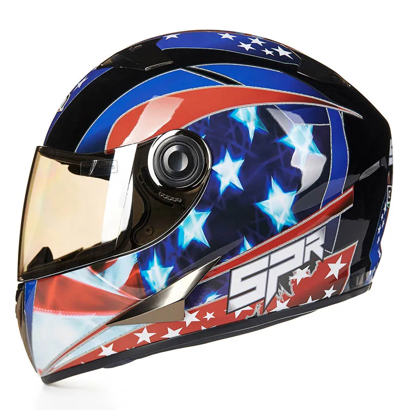 BEON moto rcycle Полный лицевой шлем moto rbike racing ECE Сертификация шлемы для мужчин и женщин casco moto шлем B500 шлем - Цвет: 18