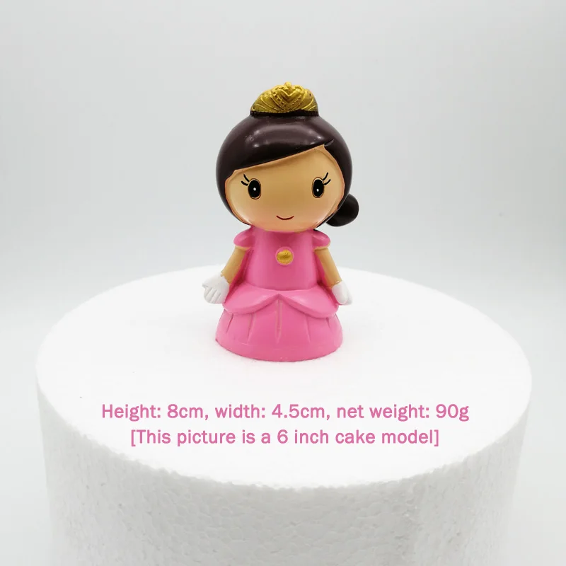 Принцесса торт Топпер для торта С Днем Рождения свадебный мальчик и девочка
