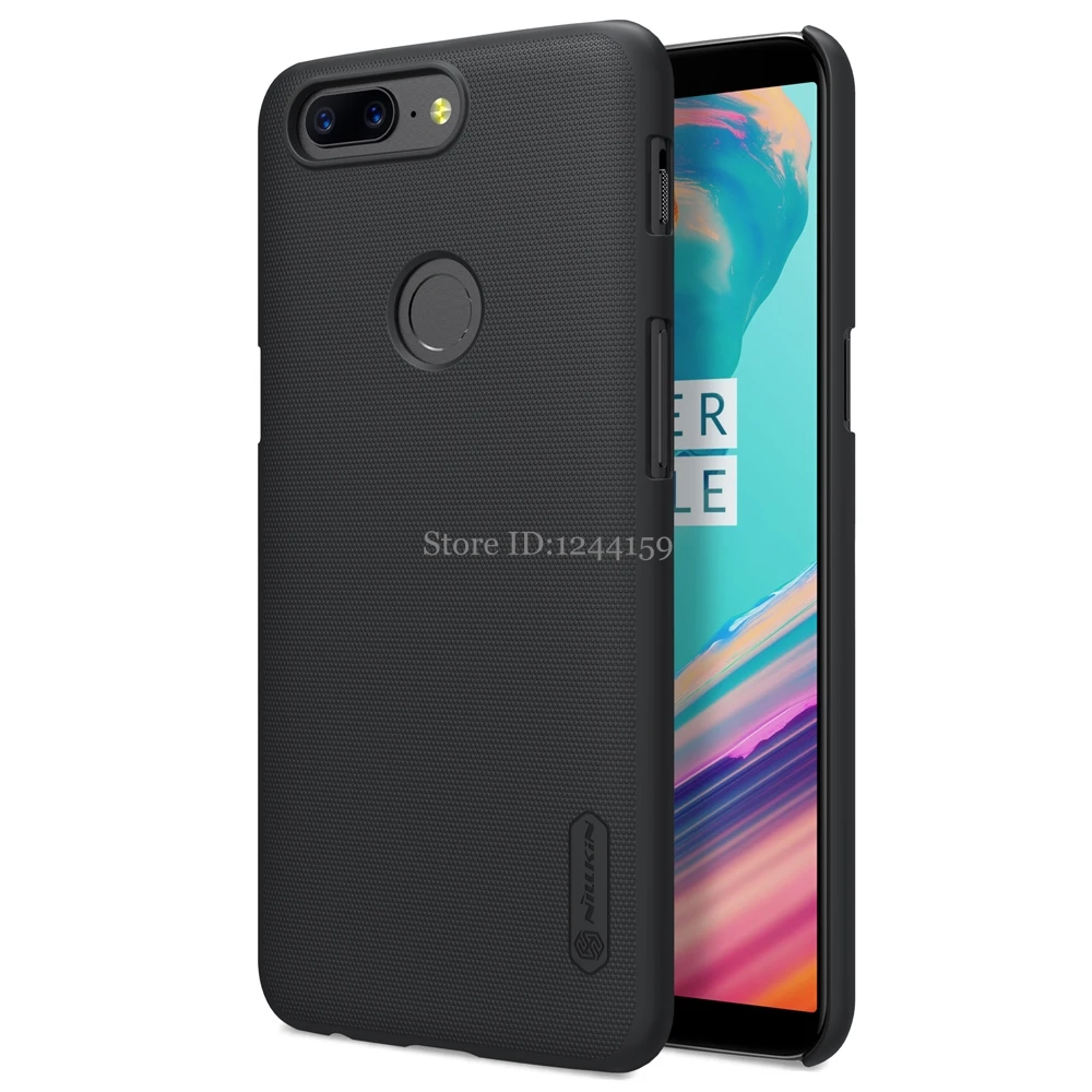 for Oneplus 5T case for Oneplus 5T cover NILLKIN Super Frosted Shield matte back cover case with Gift