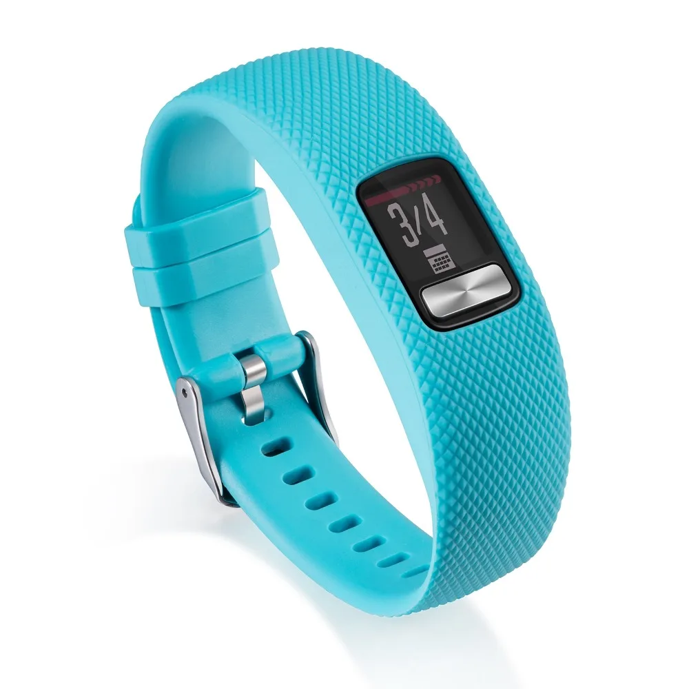 Силиконовый браслет ремешок держатель для Garmin VivoFit 4 фитнес часы с трекером активности группа замена ремешок Смарт-аксессуар