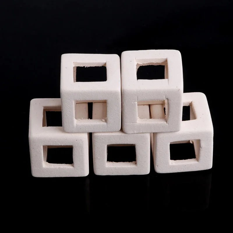 1/5 шт. Креветка мелкая рыба керамическая домашняя пещера для разведения