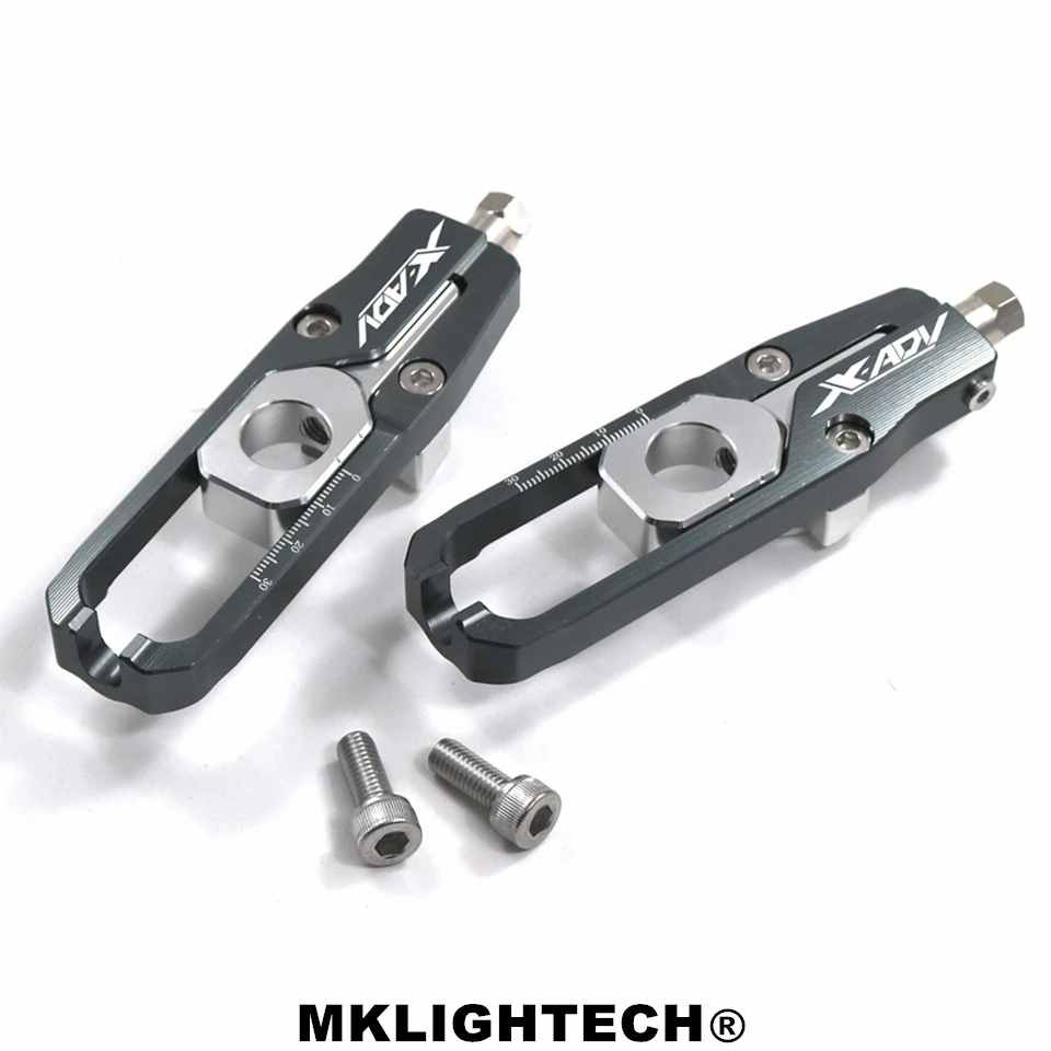 MKLIGHTECH мотоциклетные алюминиевые цепи регуляторы натяжные для HONDA XADV X-ADV 300 750 1000