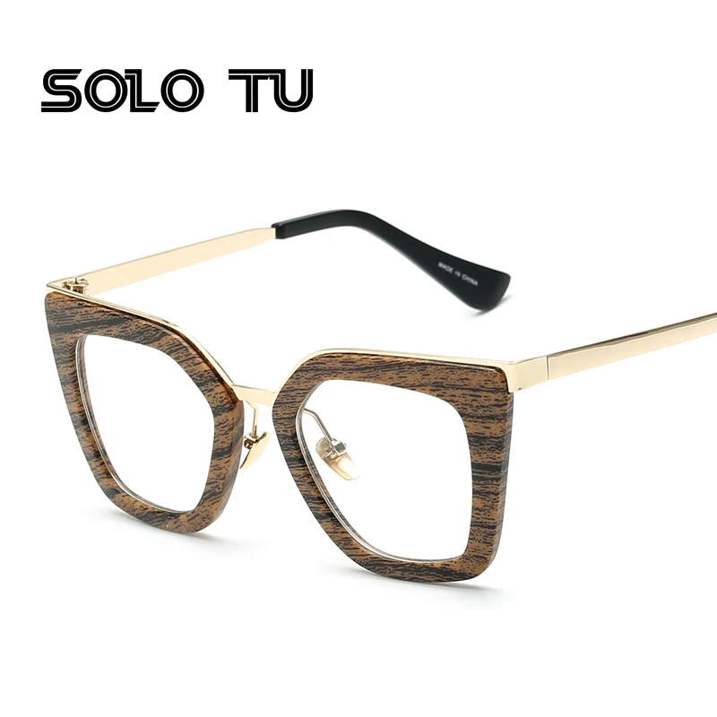 Новинка 2017 винтажные оправы для очков Модные кошачий глаз половинчатая