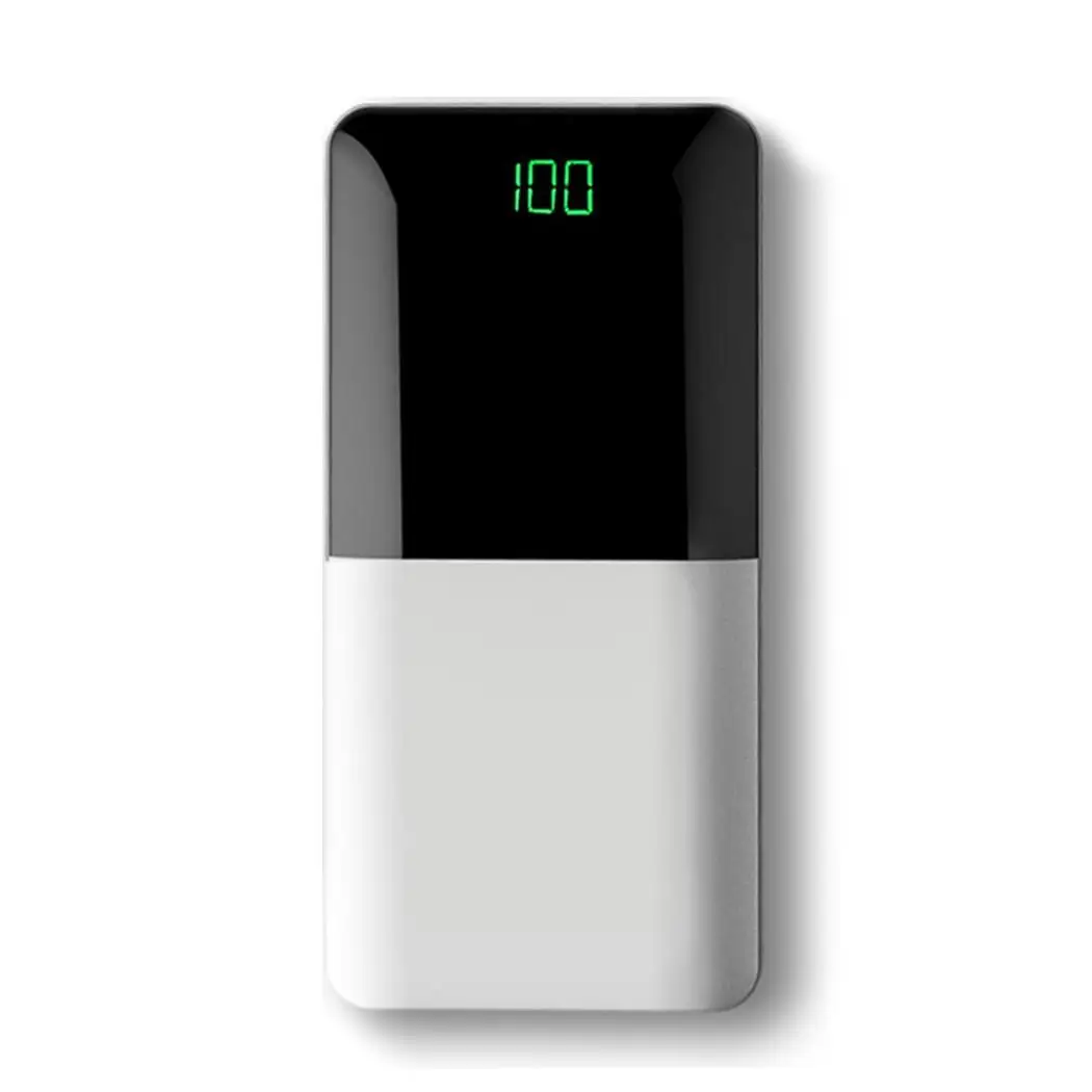 30000mah двойной USB внешний аккумулятор LCD Портативный мобильный телефон зарядное