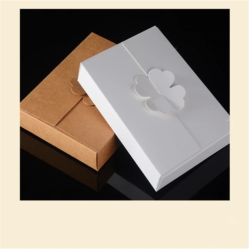 10 шт. креативный бумажный ящик коричневые подарочные упаковочные коробки ручной