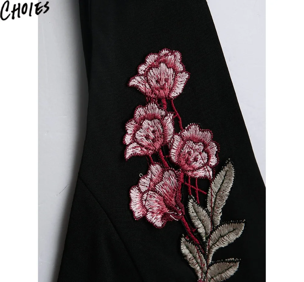 Женское платье с вышивкой 2 цвета винтажное глубоким v образным вырезом