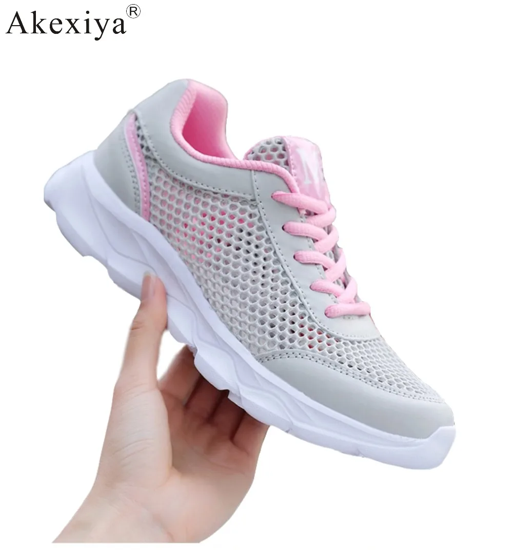 Akexiya/летние кроссовки для Для женщин новинка модель высокого качества светильник