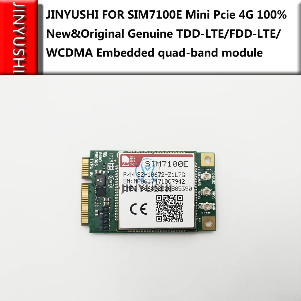 

JINYUSHI для SIM7100A SIM7100E 4G 100% новый и оригинальный Оригинальный подлинный дистрибьютор TDD-LTE/WCDMA Встроенный четырехдиапазонный модуль