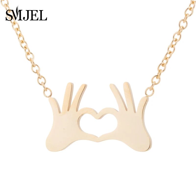 Gold Necklace SMJEL ожерелье с подвеской в виде лошади для женщин и мужчин, ювелирное изделие, ожерелье в виде копыта с милой лошадкой, ожерелье с копытом, колье - Окраска металла: Gold Necklace