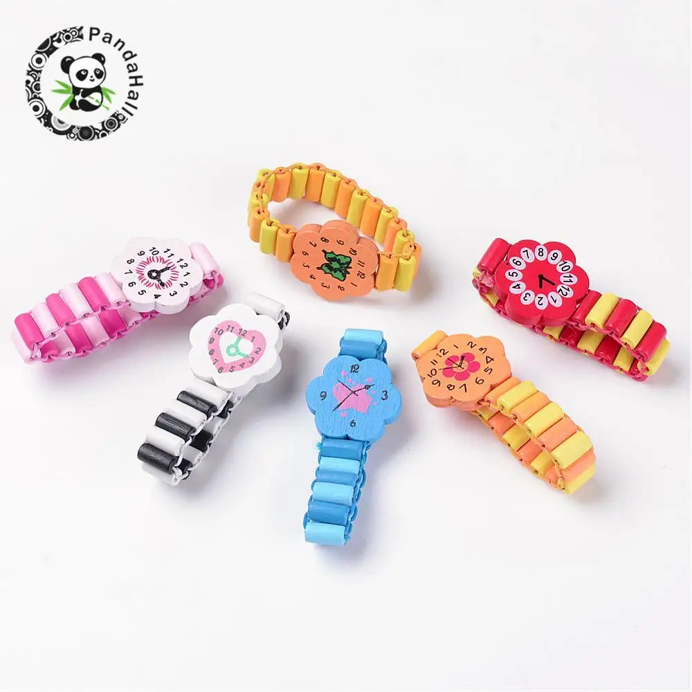 12 шт. эластичный браслет с деревянными бусинами 144 мм|bead bracelet|wooden bead braceletbracelet bracelet