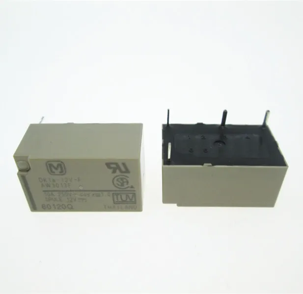 Горячая Распродажа, новинка, 12 В реле DK1A-12V-F DK1A12VF DK1A12V 12 В, 12 В постоянного тока, 12 В постоянного тока, 12 В постоянного тока, 10 А, 250 В переменного тока, 4 контакта