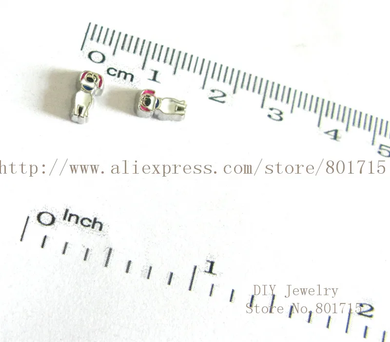 Hot sale New arrival animal lovely pets Dog floating living charm With Styles for memory locket as best gift FC1497 | Украшения и