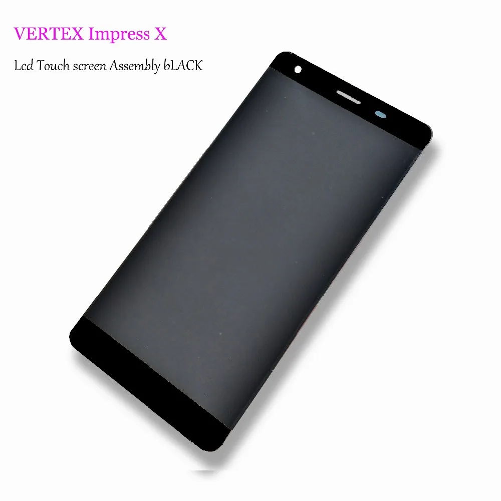 5 дюймов ЖК-дисплей и сенсорный экран полная сборка для VERTEX Impress X дигитайзер панель Объектив Стекло дисплей