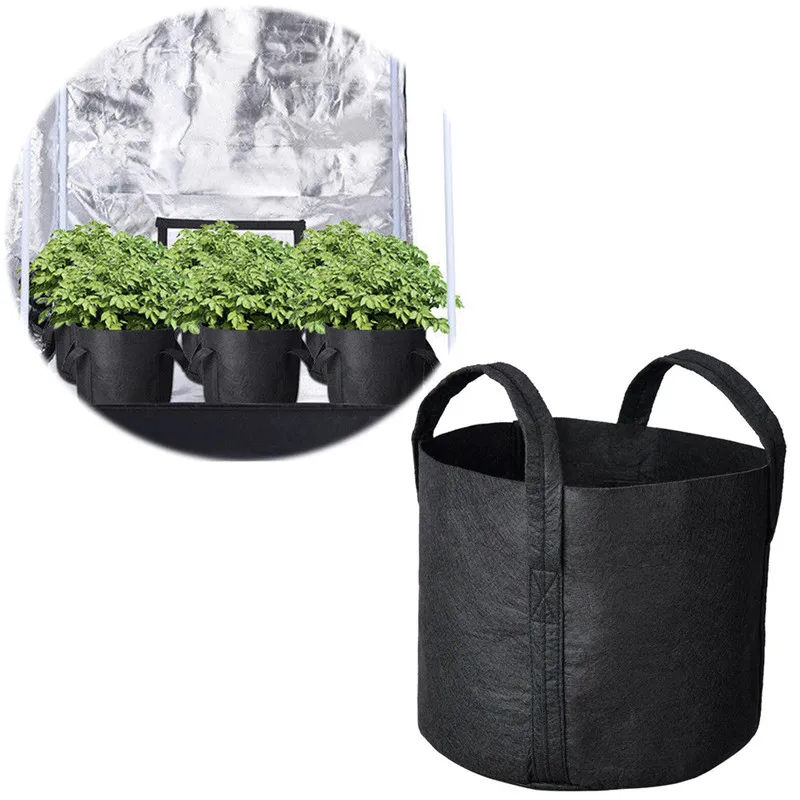 Переносные черные тканевые кастрюли премиум класса аэрационные сумки для